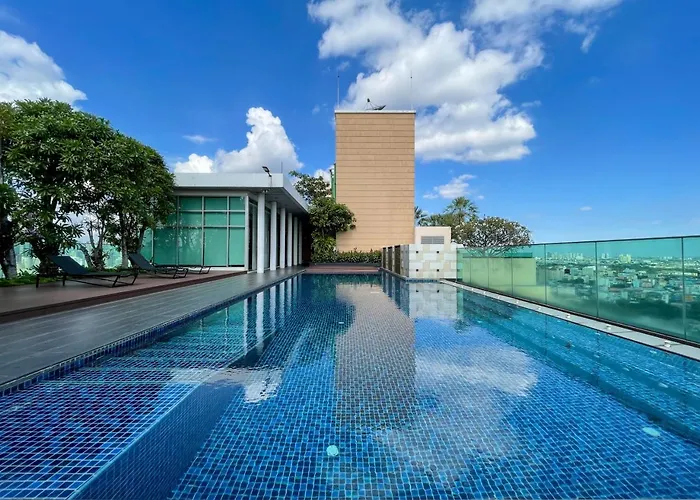 公寓 200m To Bts L Workspace L Kitchen L Sauna