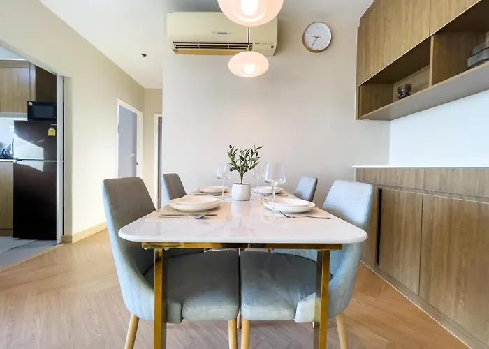 200m To Bts L Workspace L Kitchen L Sauna 公寓 曼谷