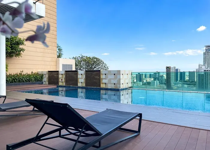 公寓 200m To Bts L Workspace L Kitchen L Sauna